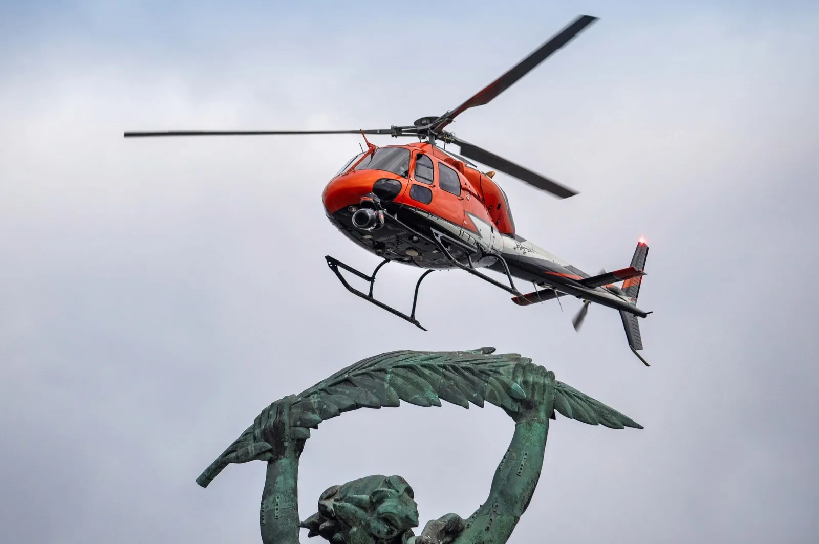 Helicopter ride Budapest